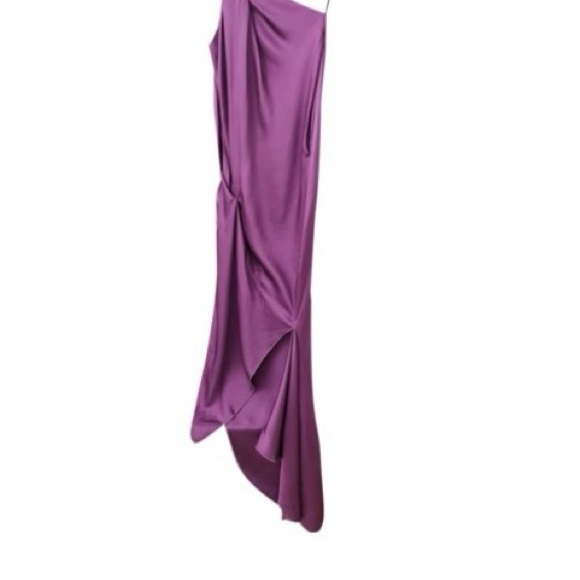Acne Purple Maxi Skirt - Picture 1 of 5